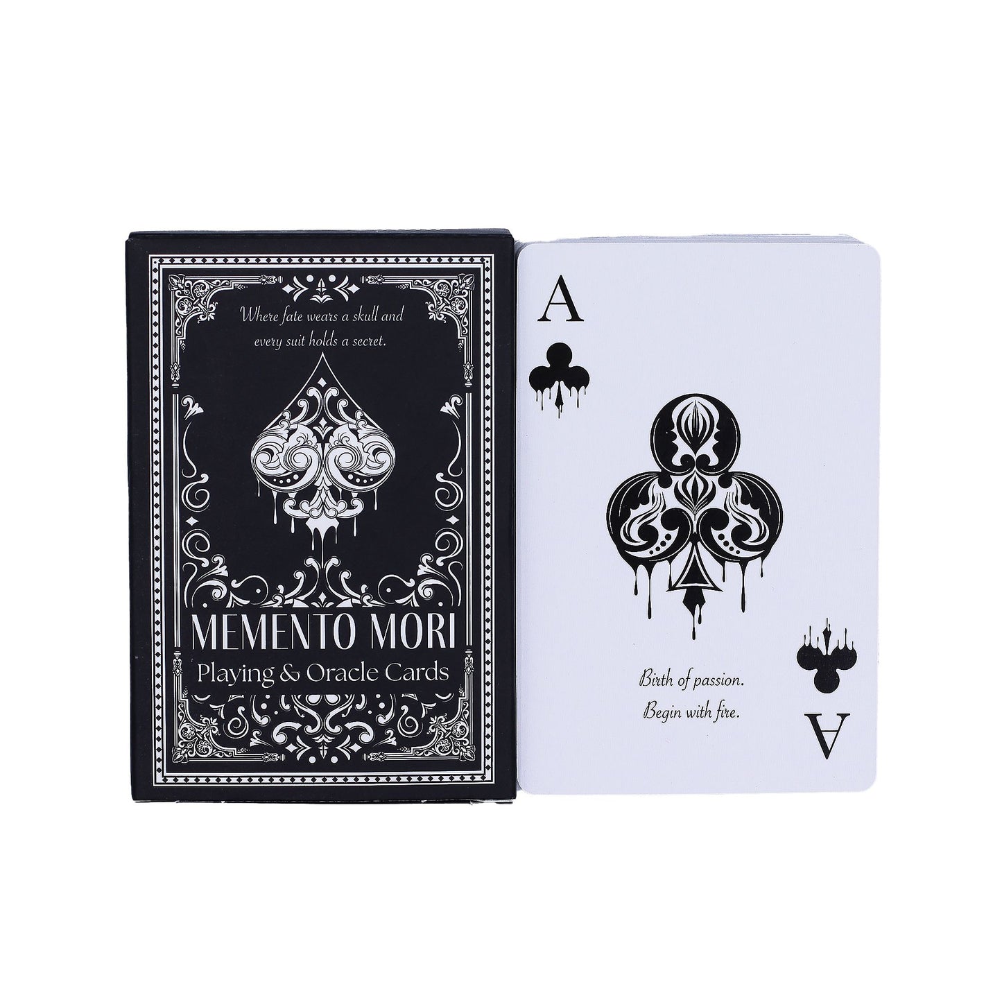 Memento Mori – Gotisches Spiel- & Orakelkarten-Set