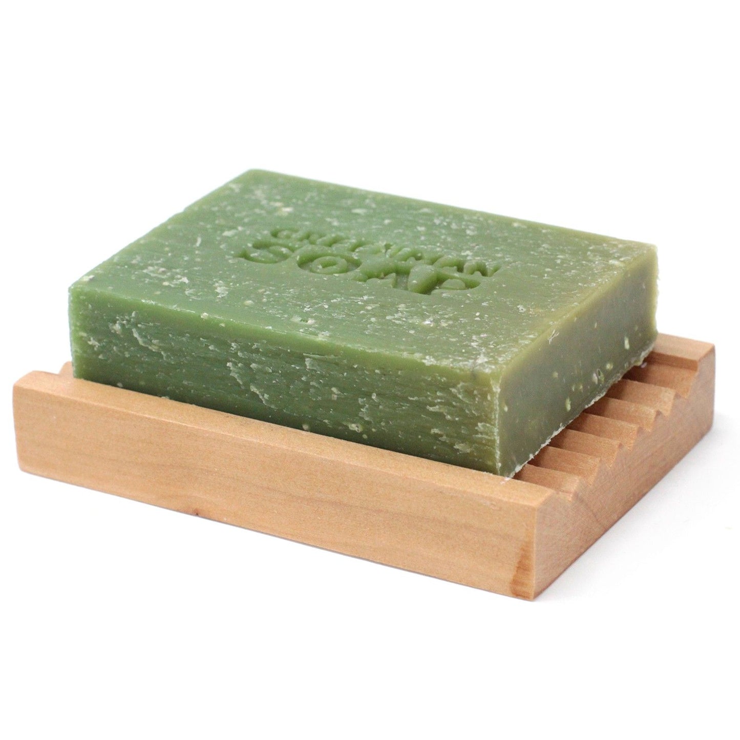 Greenman Seife – Gardener's Scrub mit Zitrone & Basilikum (100g)