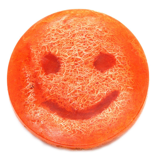 Natürliche Peelingseife mit Luffa & Grapefruit-Duft