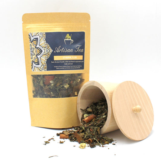 Sencha & Weißer Pai Mu Tan Tee - Verfeinert mit Zimt, Apfel & Mandel