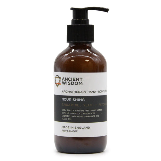 Natürliche Körperlotion Mandarine-Ylang-Patchouli – 250ml