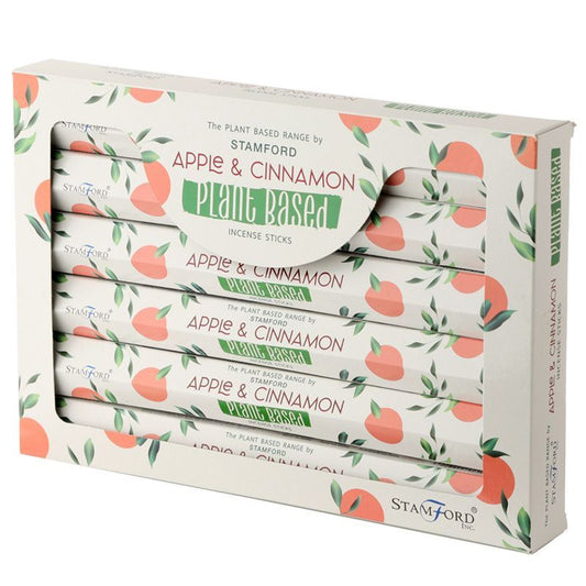 Premium Räucherstäbchen Apfel & Zimt – Pflanzlich & Handgerollt