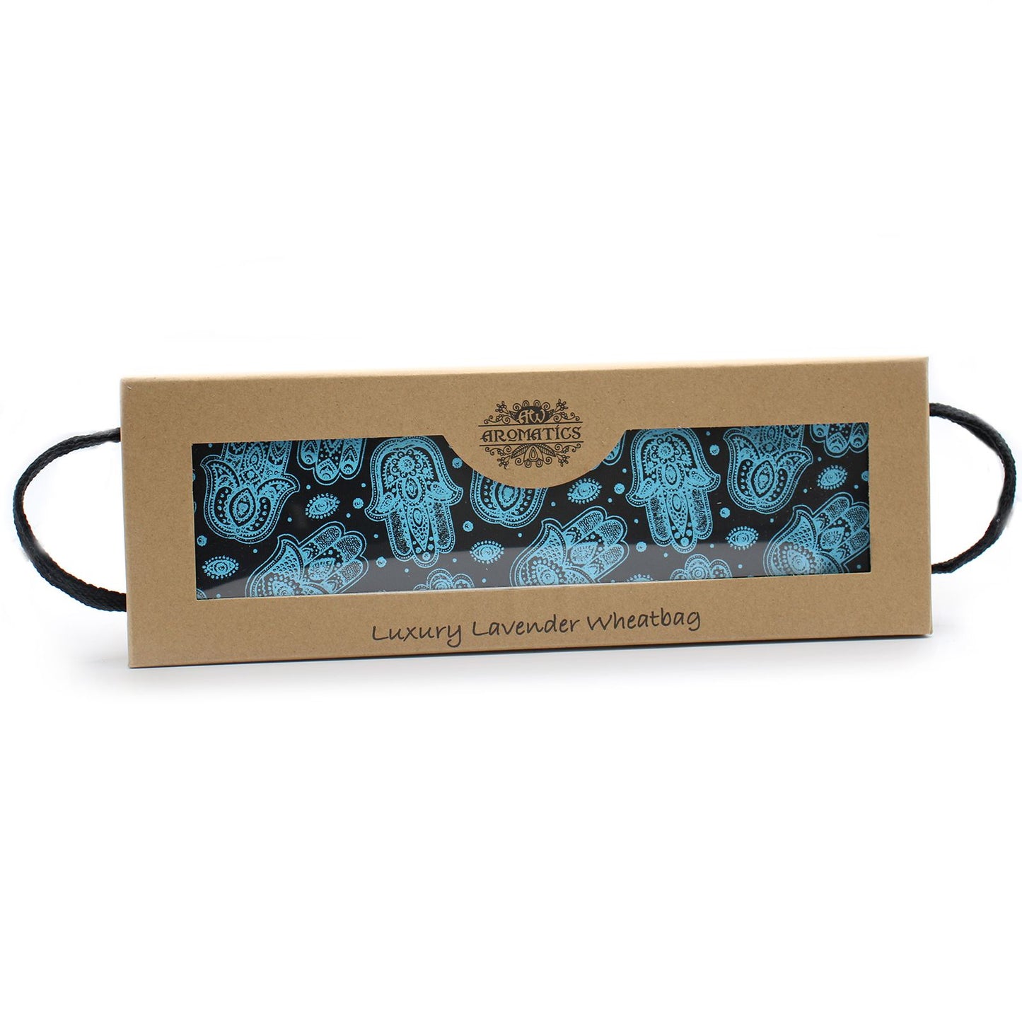 Hamsa Wärmekissen mit Lavendel & Weizen – Premium Geschenkset in Geschenkbox