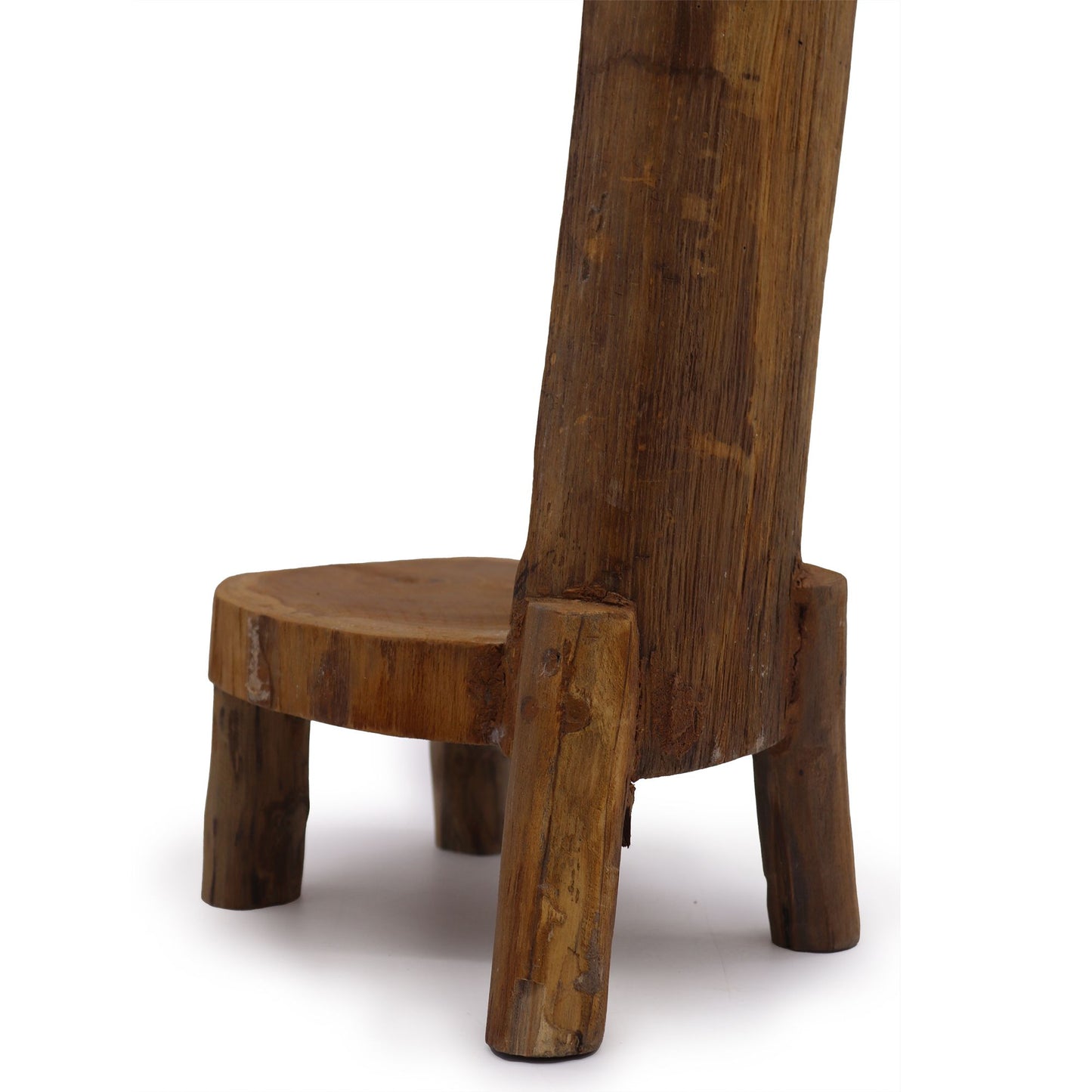Massivholz-Regal aus Teak mit 3 Böden – Zeitloses Designobjekt