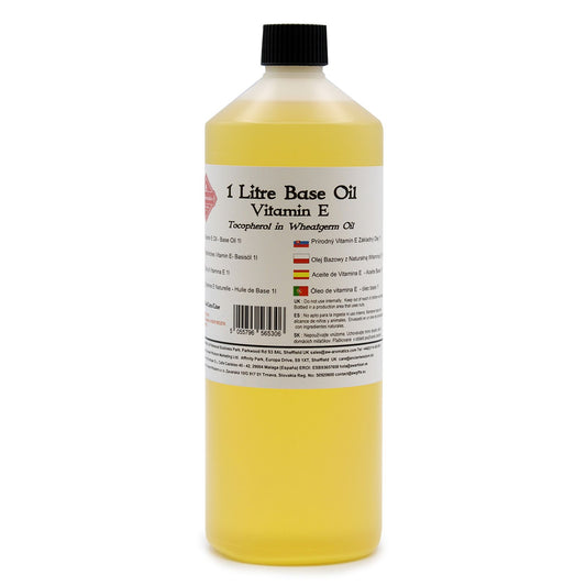 Reines Vitamin E Basisöl (1 Liter) – Natürliches Antioxidans für Hautpflege & Kosmetik