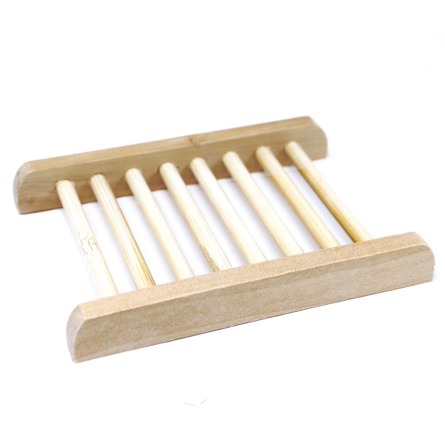 Seifenschale aus Hemu-Holz im Stufenrost-Design