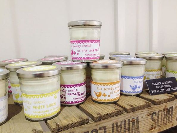 Duftkerze 'Marokkanische Harmonie' – Sojawachs im recycelten Glas