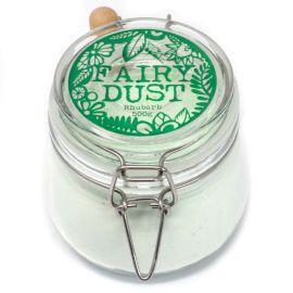 Fairy Dust Badezauber Pulver 'Rhabarber' 500g im Glas