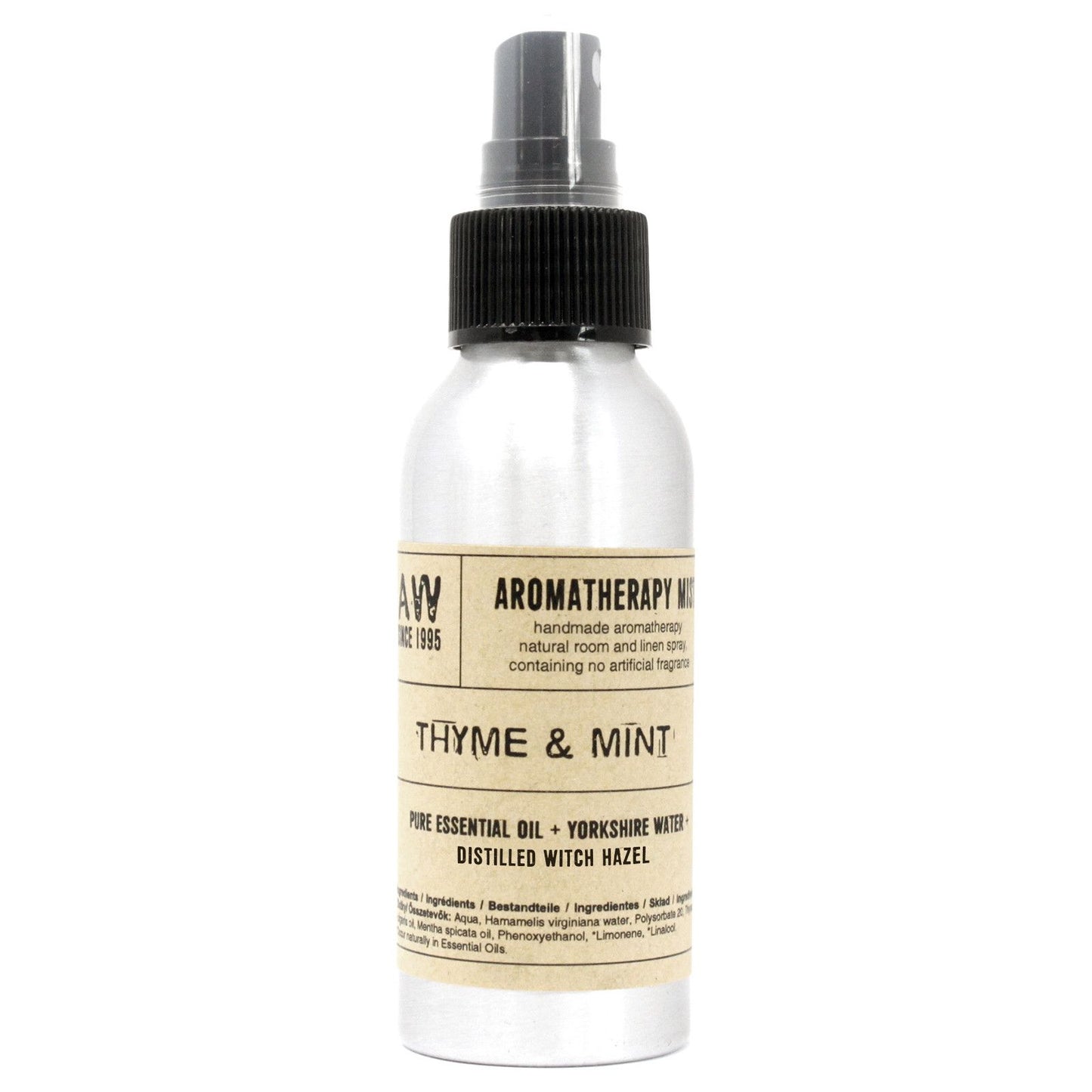 Raumspray Thymian & Minze – Belebender Aromatherapie-Mist (100 ml)
