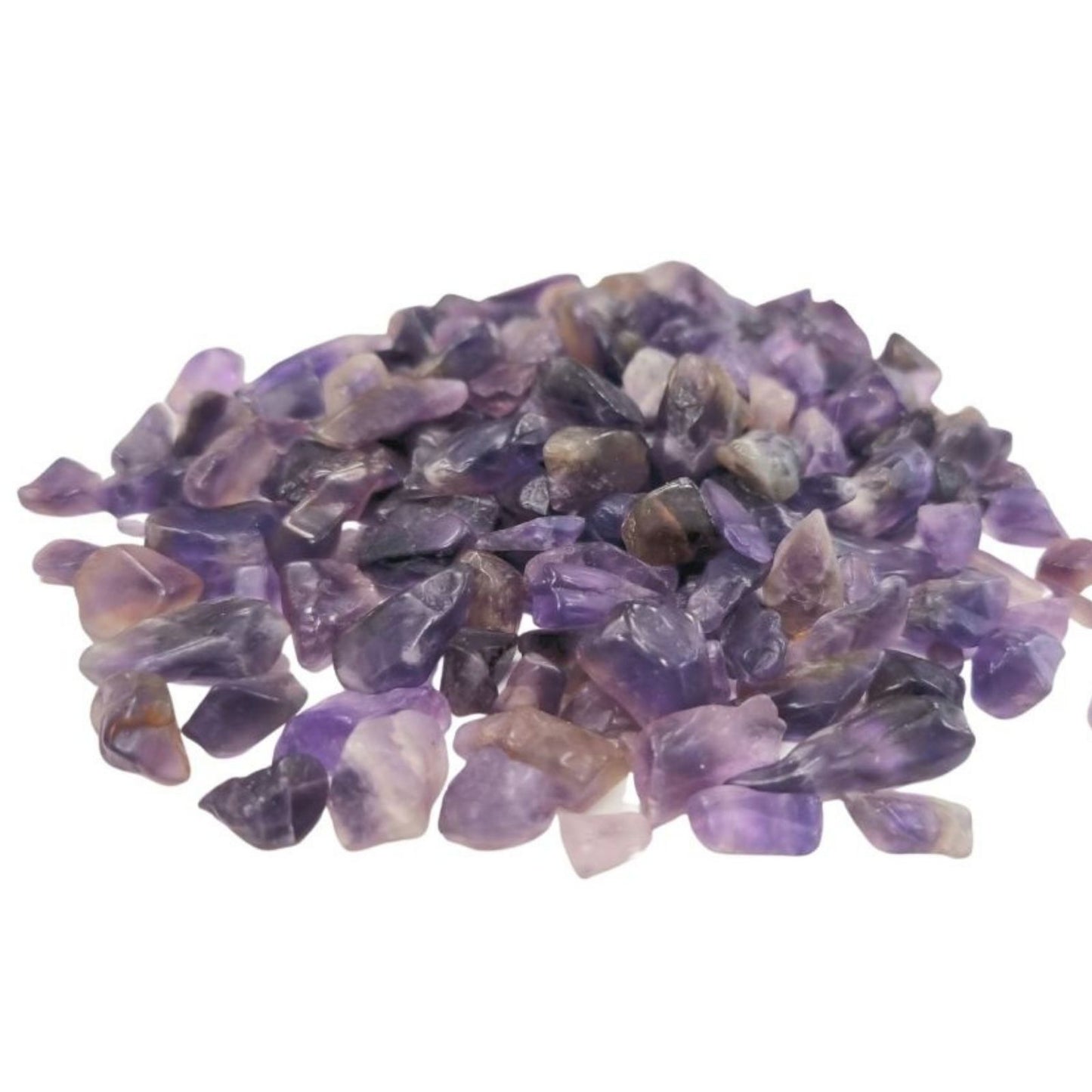 Natürliche Amethyst-Chips (1kg) - Dekorative Edelsteinmischung in Violett