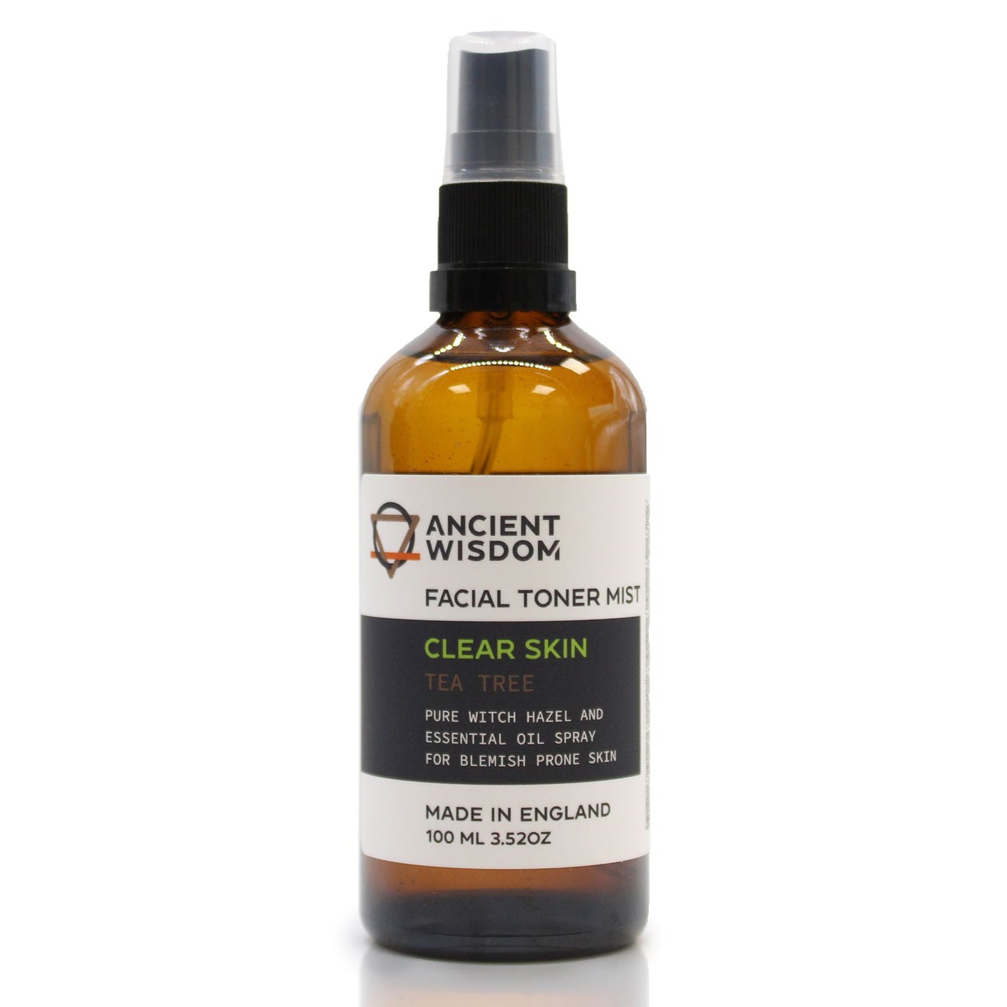 Gesichtstoner-Spray mit Zaubernuss & Teebaumöl – 100ml