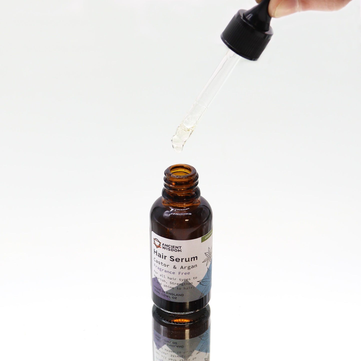 Organisches Haarserum 30ml – Duftstofffrei & intensiv pflegend