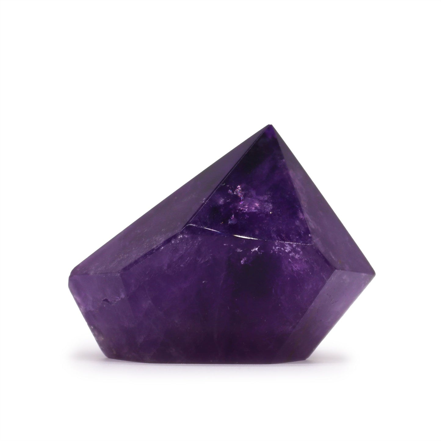 Amethyst-Spitze in mittlerer Farbtiefe | Handselektiertes Sammlerstück 5,5-6,5 cm