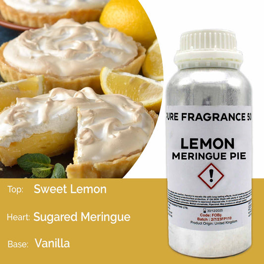 Duftöl Zitronen-Meringue-Tarte - 500ml Flakon für intensive Raumdüfte
