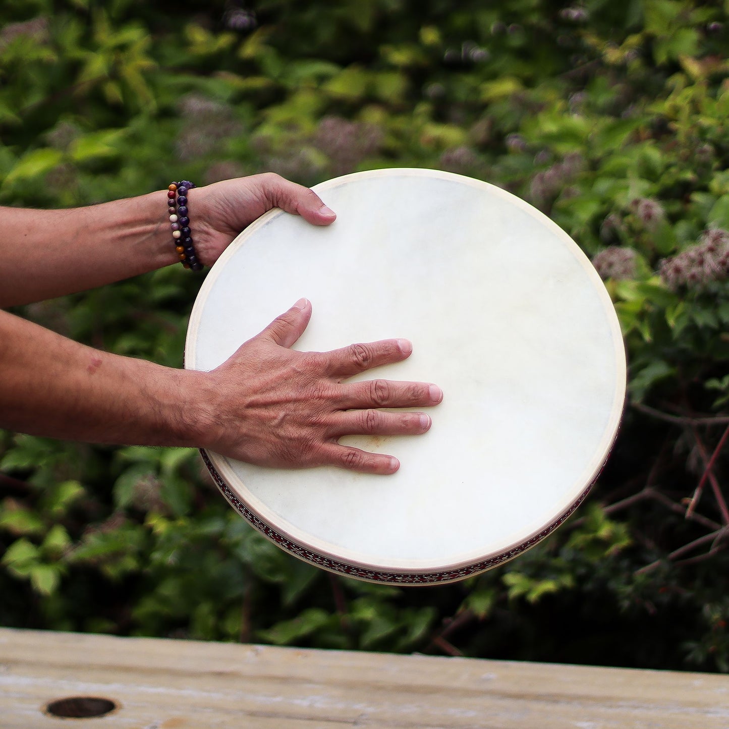 Handgefertigte Ozeantrommel für Klang & Rhythmus - 35 cm