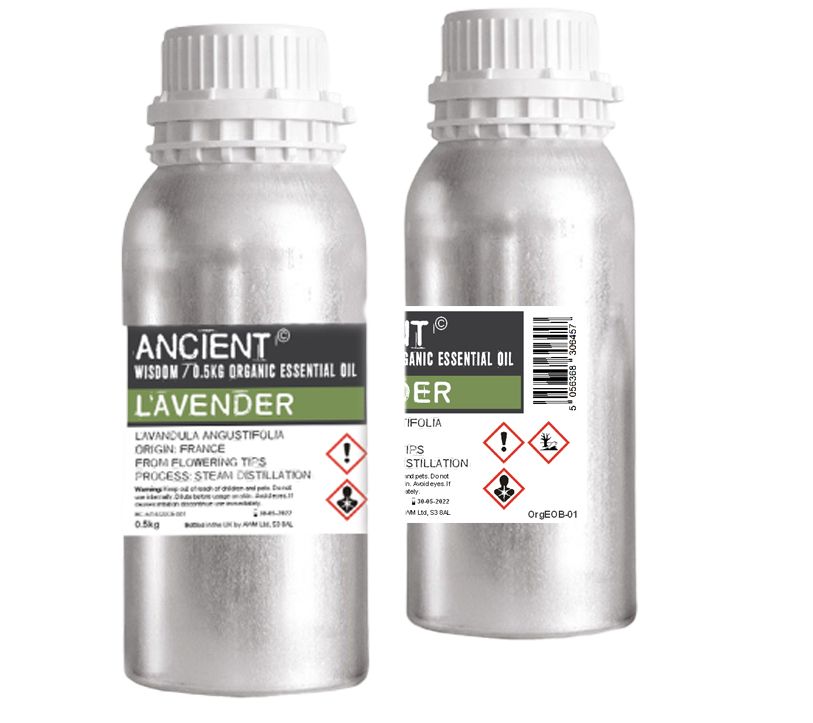 Ätherisches Bio-Lavendelöl – Konzentrierte Essenz in der 500 g Flasche