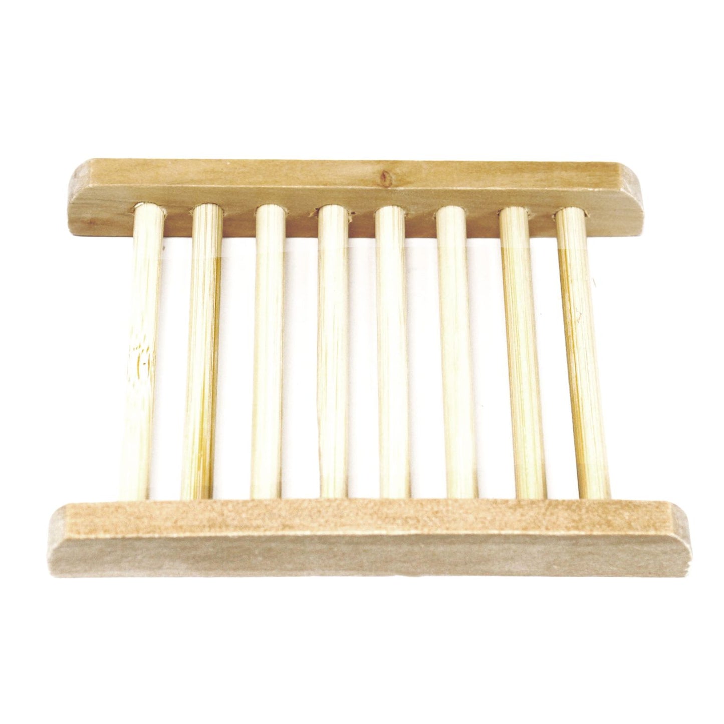 Seifenschale aus Hemu-Holz im Stufenrost-Design