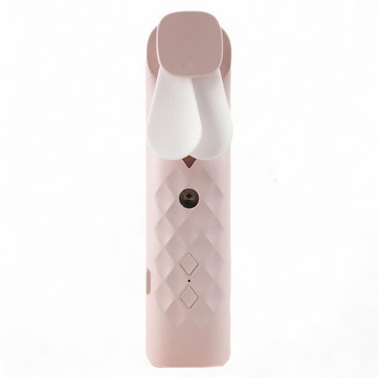 Pink Nano-Mist-Ventilator – Tragbare Erfrischung mit Hydrationseffekt