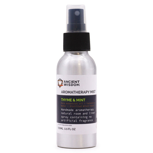 Raumspray Thymian & Minze – Belebender Aromatherapie-Mist (100 ml)