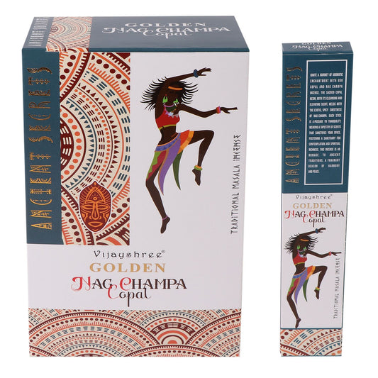 Räuchermischung Goldener Copal & Nag Champa – 15g