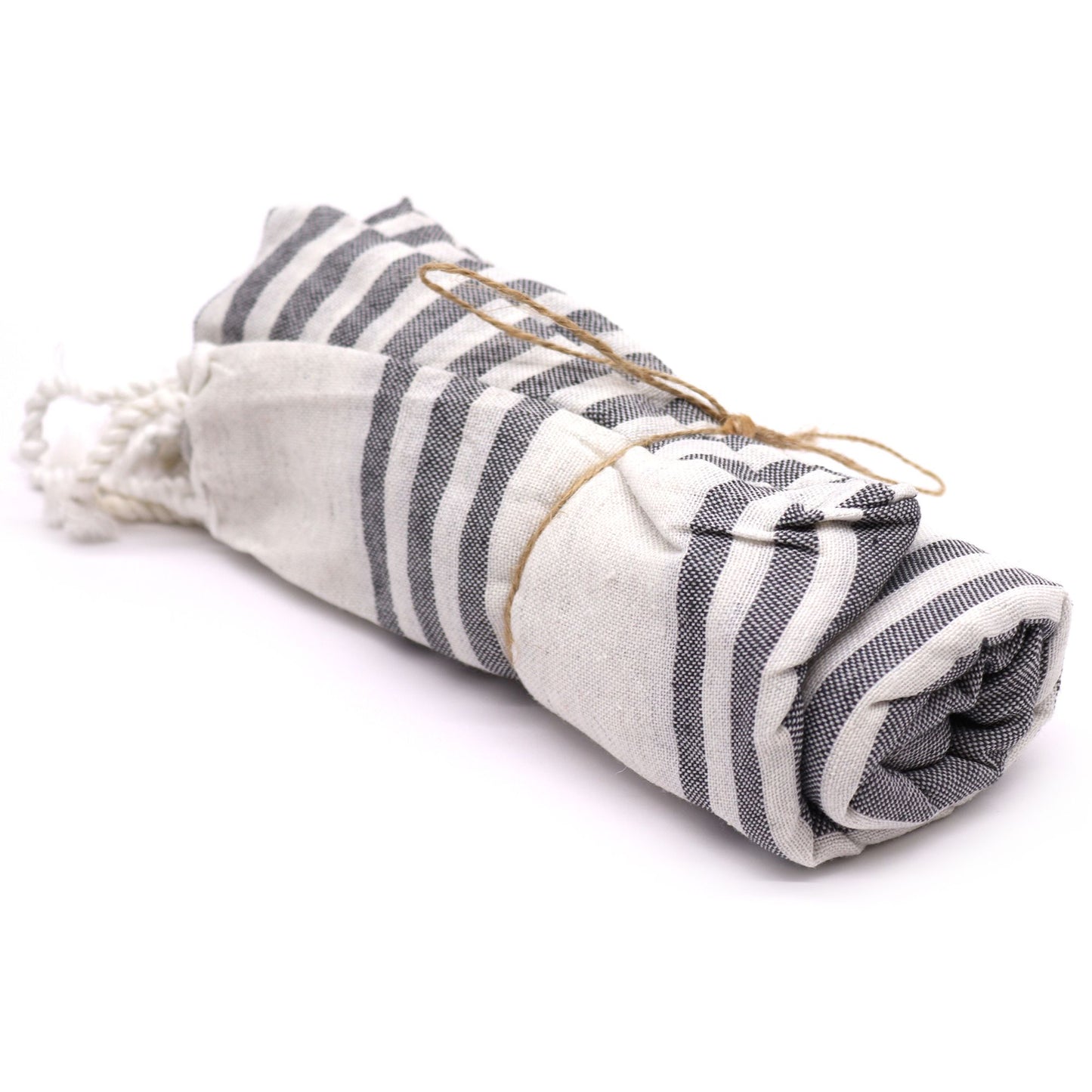 Hammam Spa Tuch in Anthrazit – 90 x 170 cm aus Baumwollmix