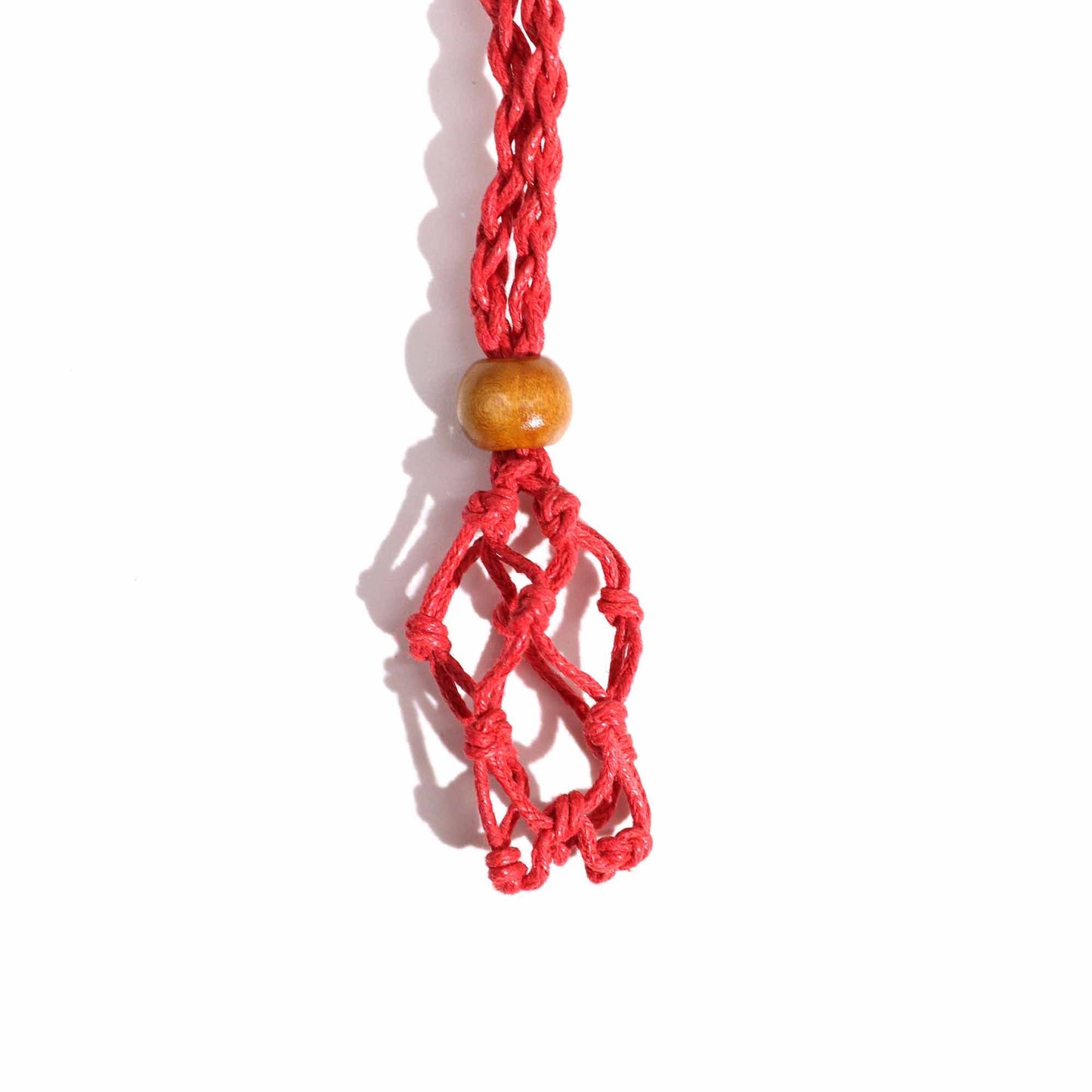 Makramee-Edelsteinband Set – 11 Farben Wachsbaumwolle mit Holzperlen