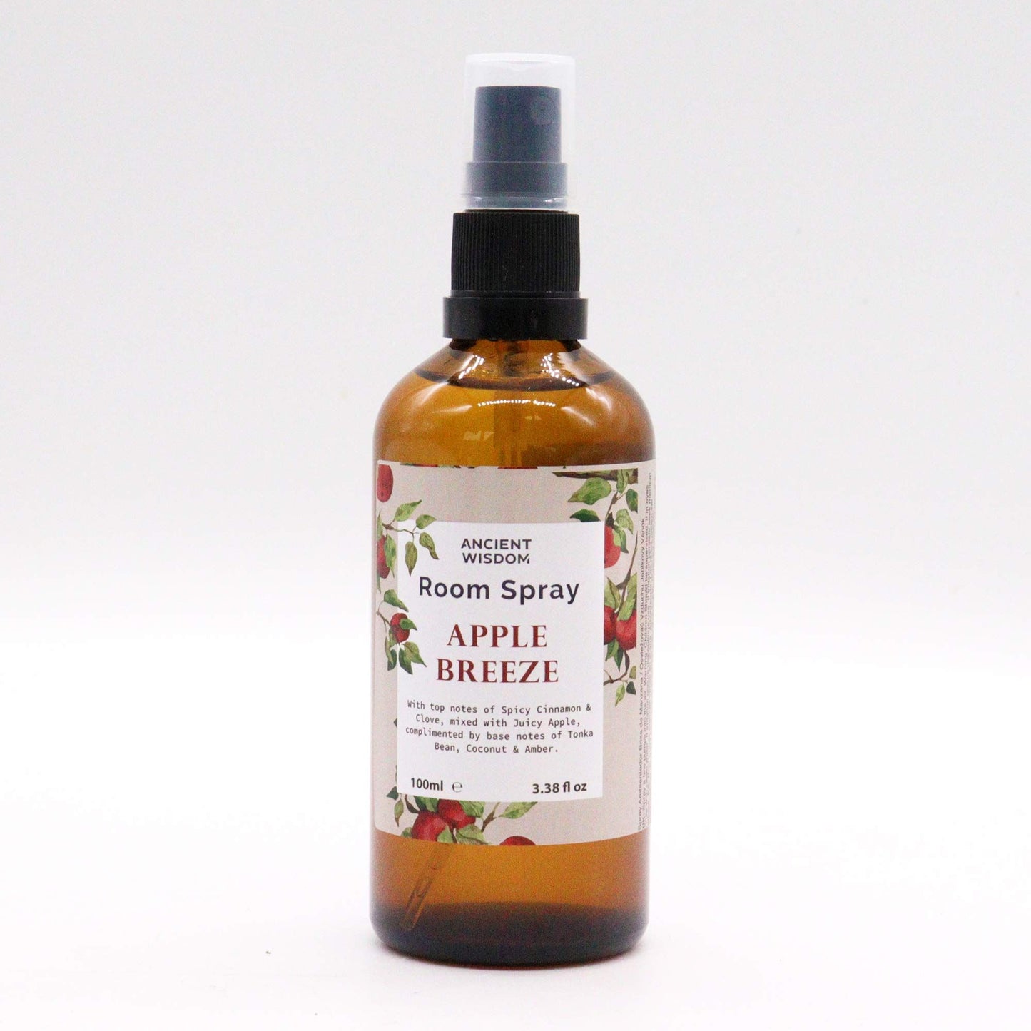 Raumspray Apfelbrise – Frischeduft für Zuhause in 100ml Amberglas