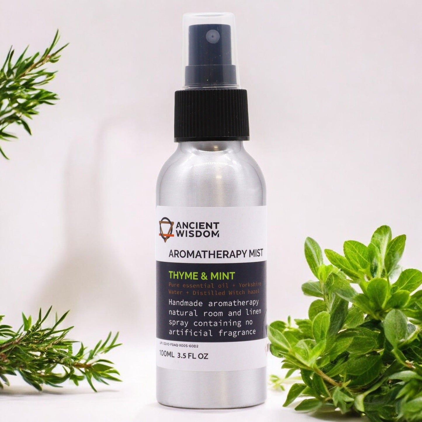 Raumspray Thymian & Minze – Belebender Aromatherapie-Mist (100 ml)