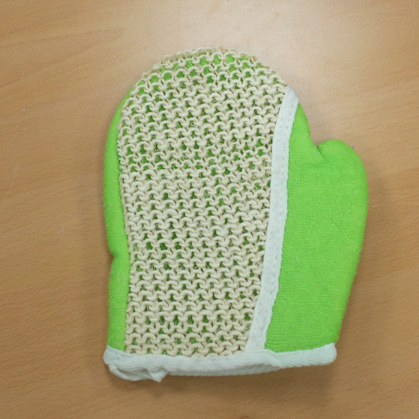 Peelinghandschuh aus Jute für intensives Hautglätten