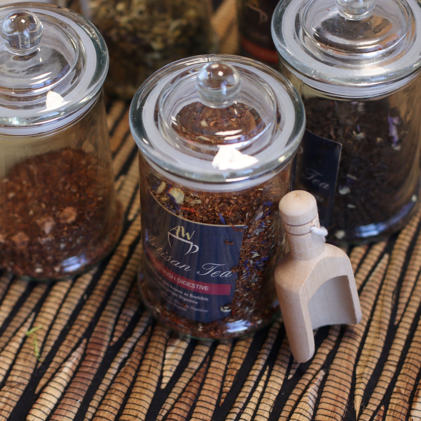 Mini-Schaufel aus massivem Hemu-Holz – Natur-Accessoire für Bad & Küche