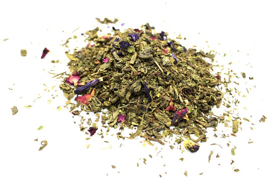 Serenity Souk – Grüntee-Komposition mit Minze & Rosenblüten (1kg)
