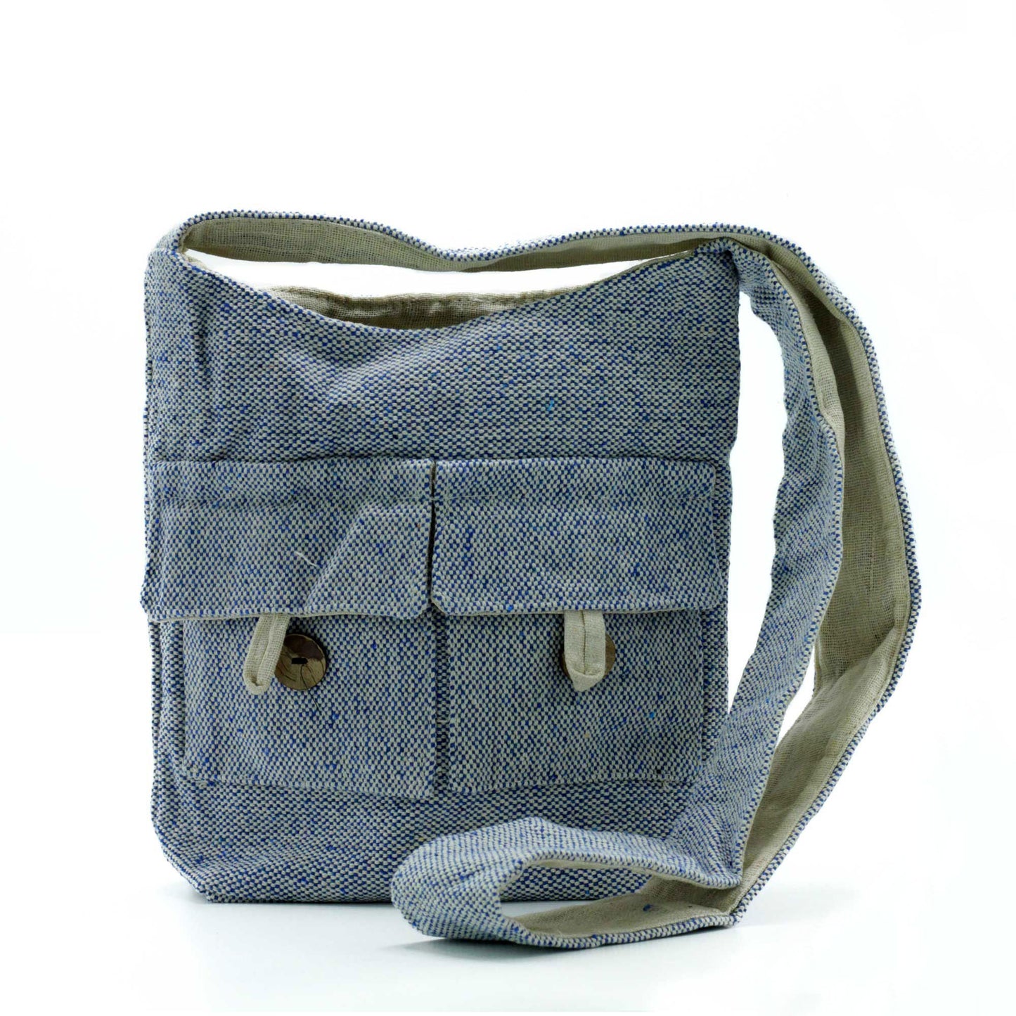 Natural Tones Comp Denim Baumwolltasche - Medium