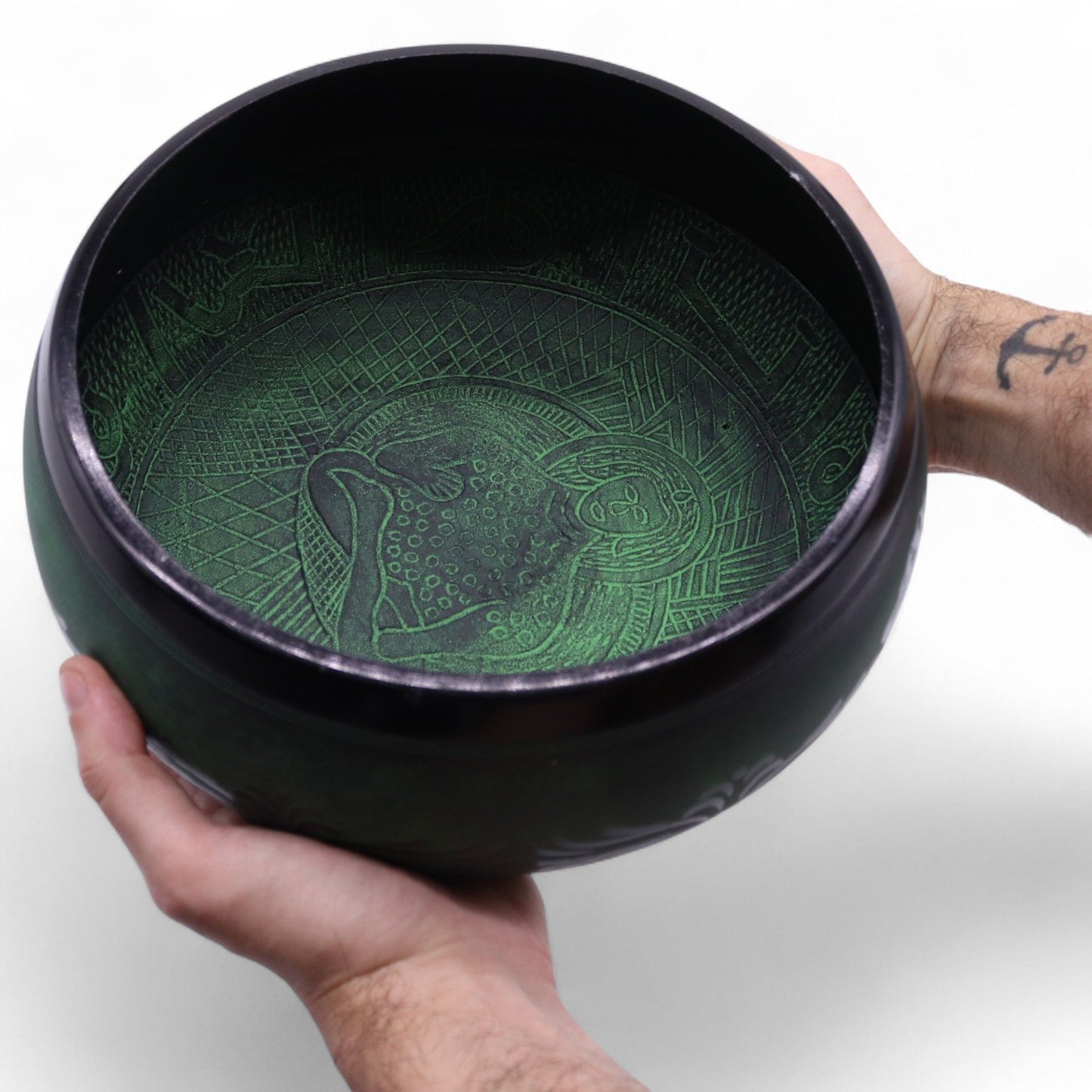 Singing Bowl Moosgrün – Extra-Laut mit kraftvollen Klangschwingungen