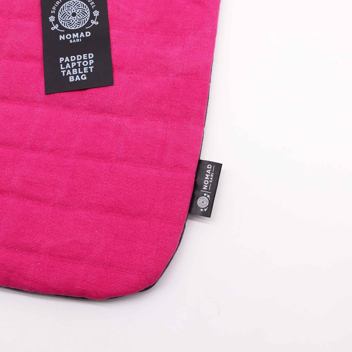 Laptop-Hülle 'Shocking Pink' – Gepolstert und handgefertigt
