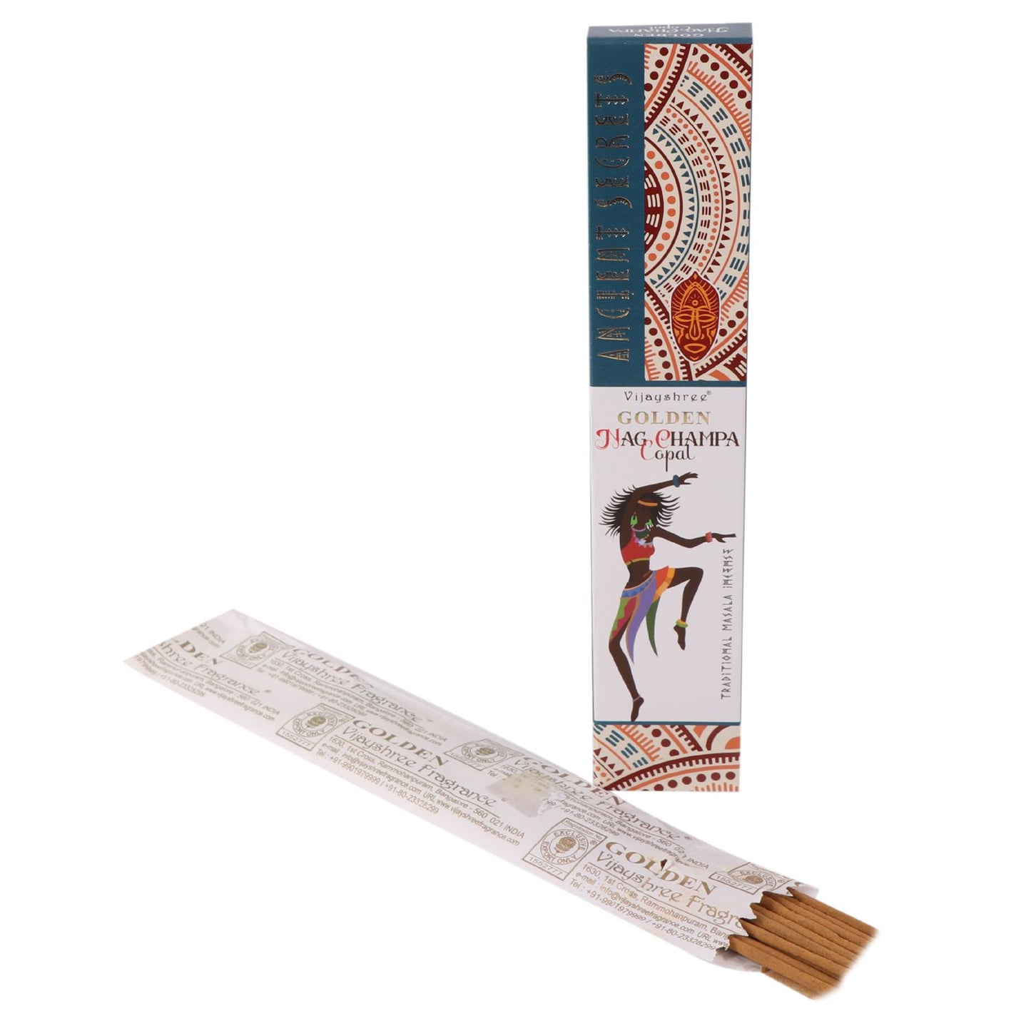 Räuchermischung Goldener Copal & Nag Champa – 15g