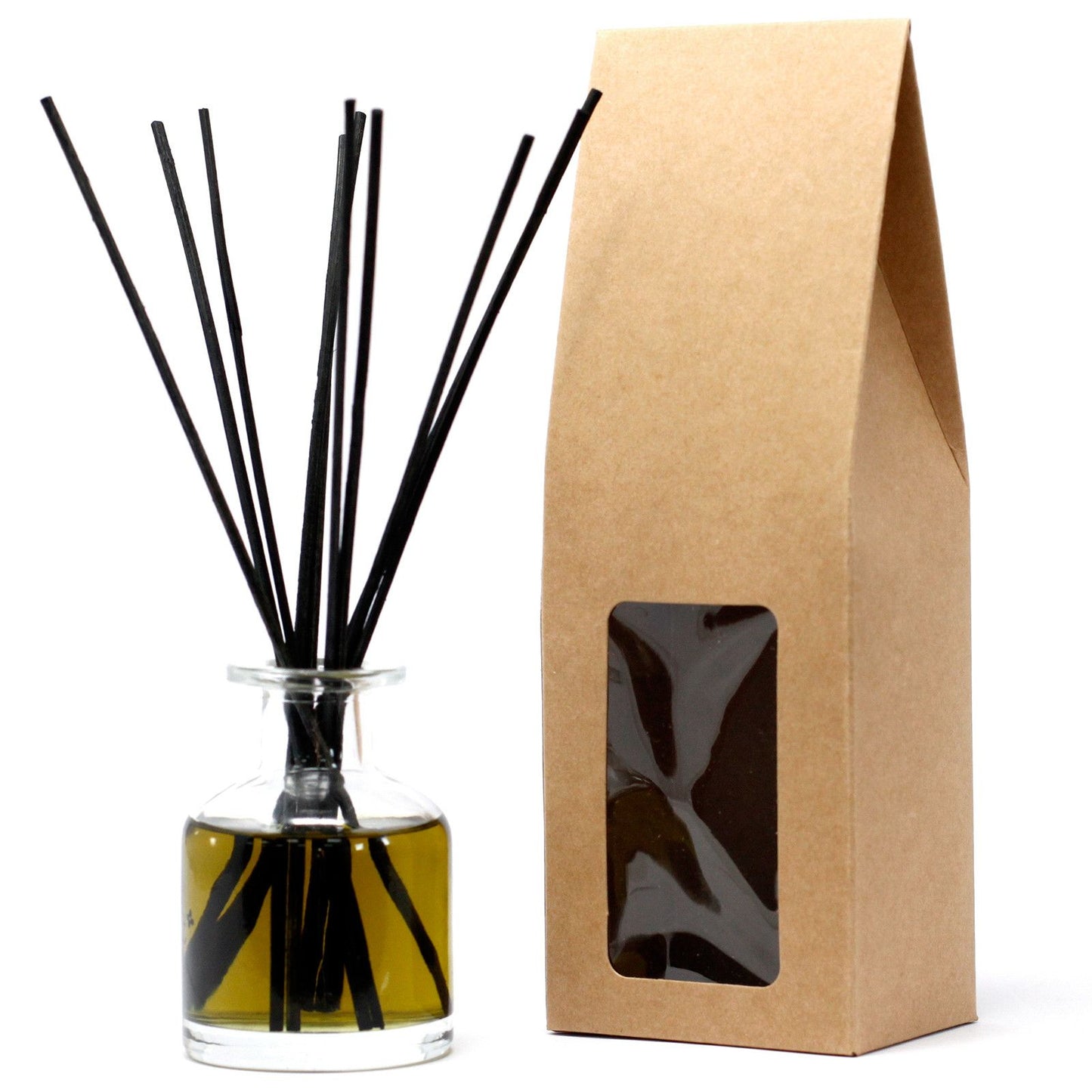 Premium Schaufensterbox Hochformat 9x6,5x25,5 cm – Stabile Geschenkverpackung mit Sichtfenster