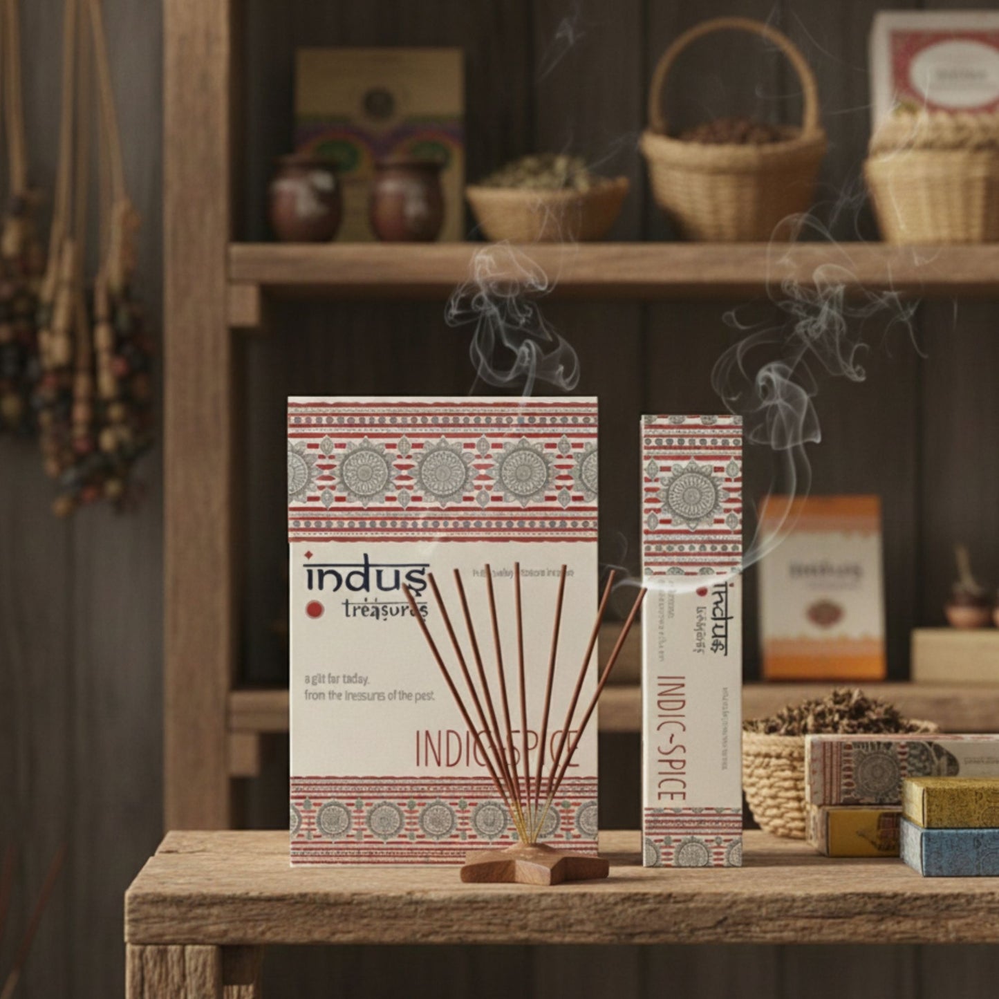 Indic-Spice Räucherstäbchen – Handgerollte Duftkunst aus Indien