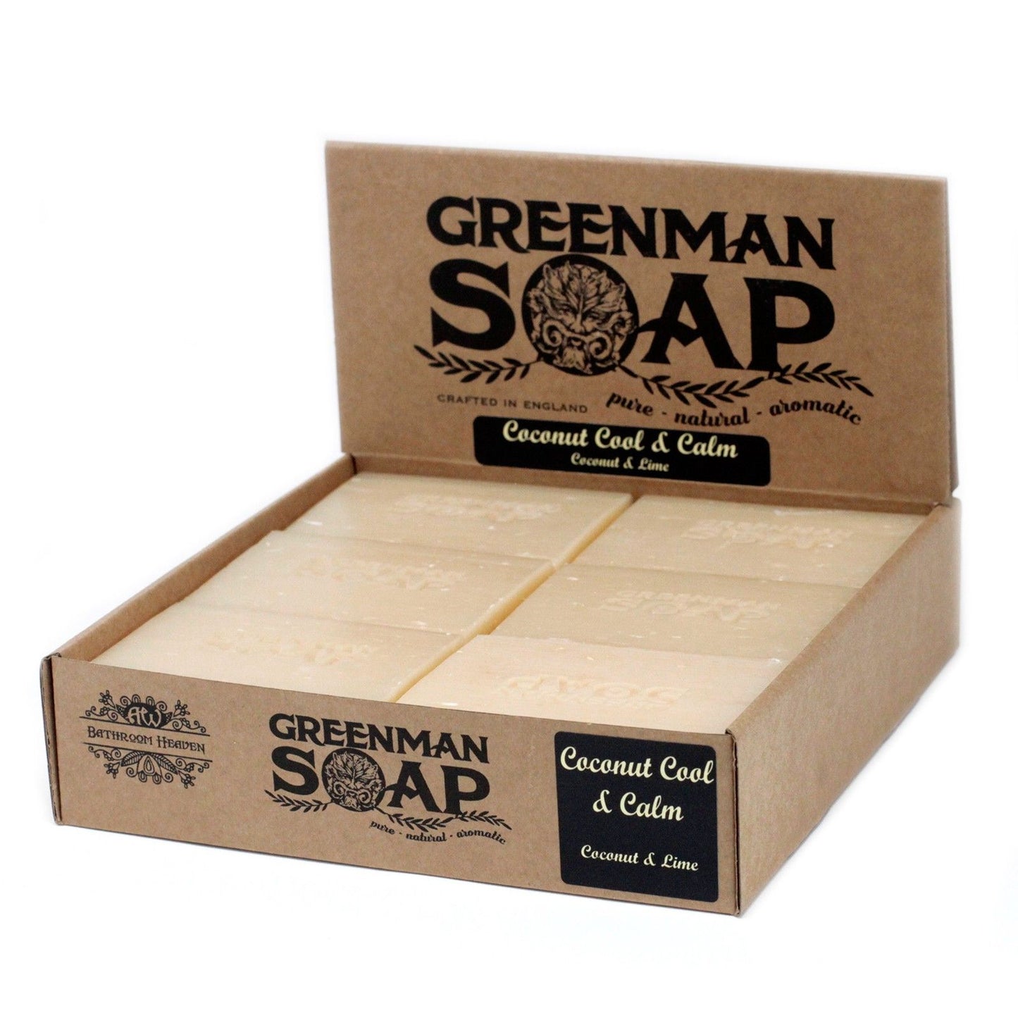 Greenman Naturseife Coconut Cool & Calm – Erfrischende Kokos-Limette (100g)