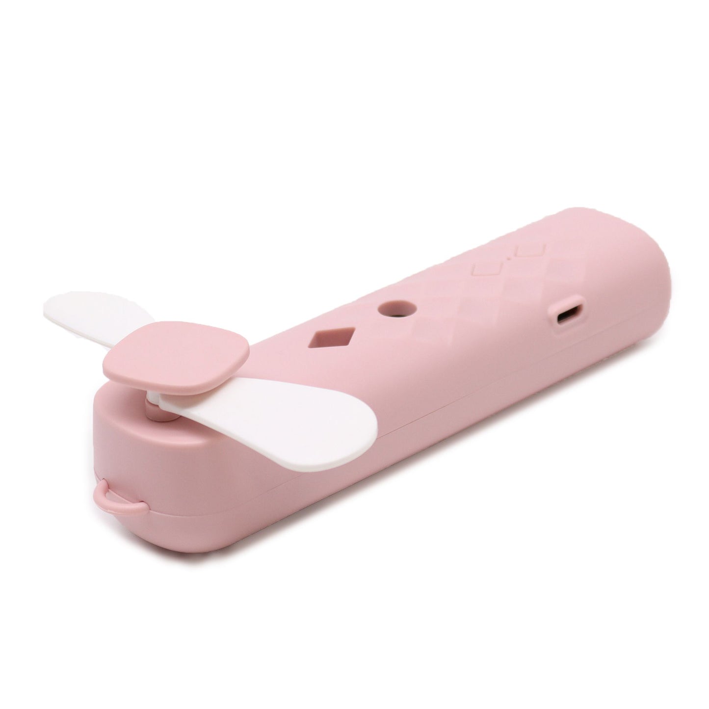 Pink Nano-Mist-Ventilator – Tragbare Erfrischung mit Hydrationseffekt