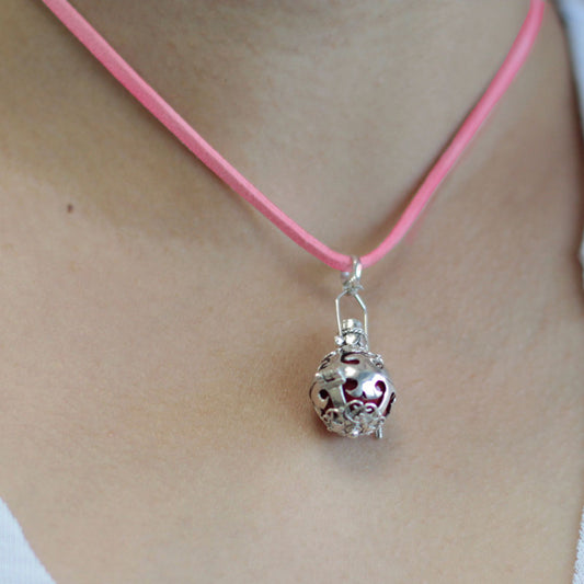 Silberne Engelsglocke 16mm – Handgefertigtes Meditationsinstrument aus Bali