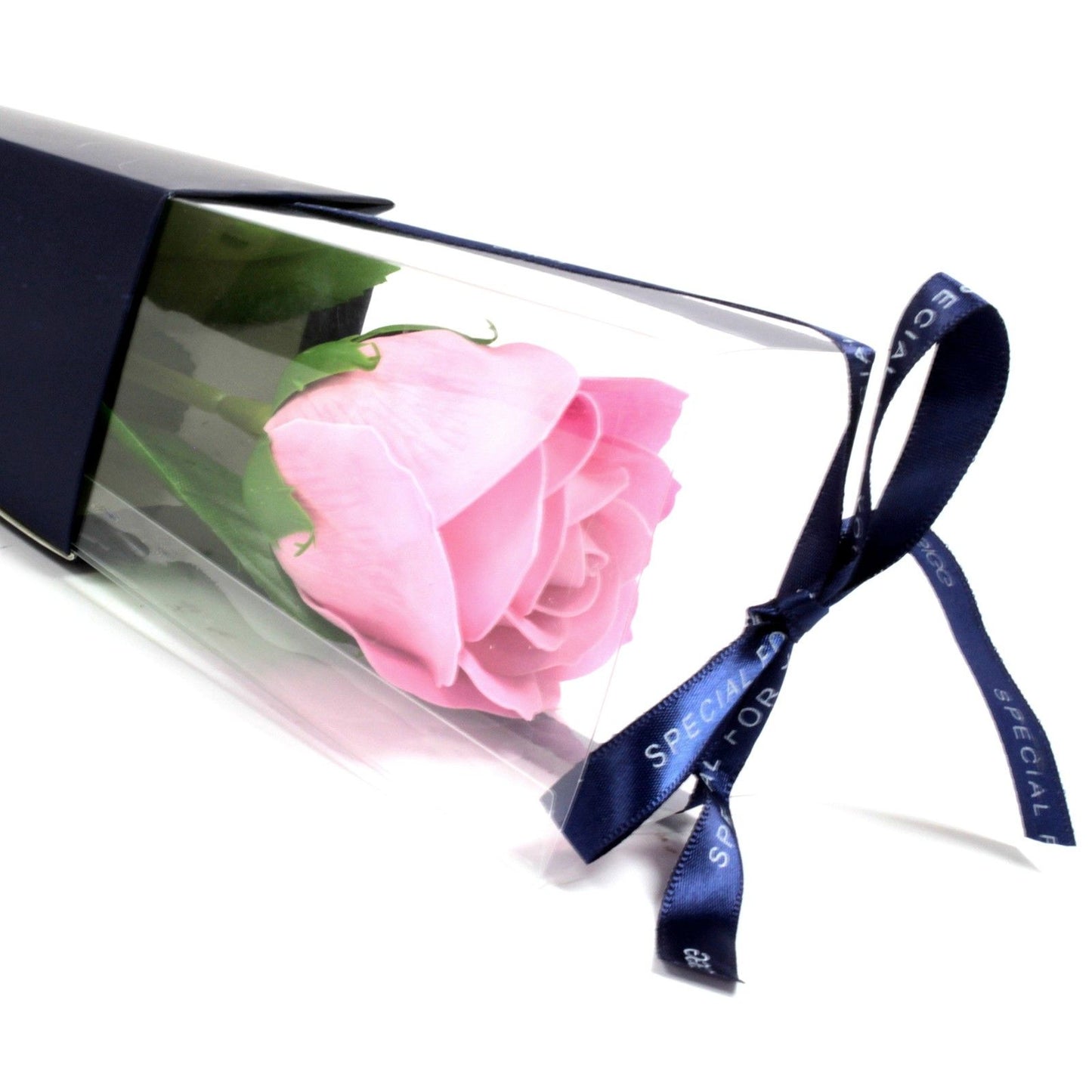 Luxus Seifenblume Pink Rose - Handgefertigte Baderose für verwöhnende Momente