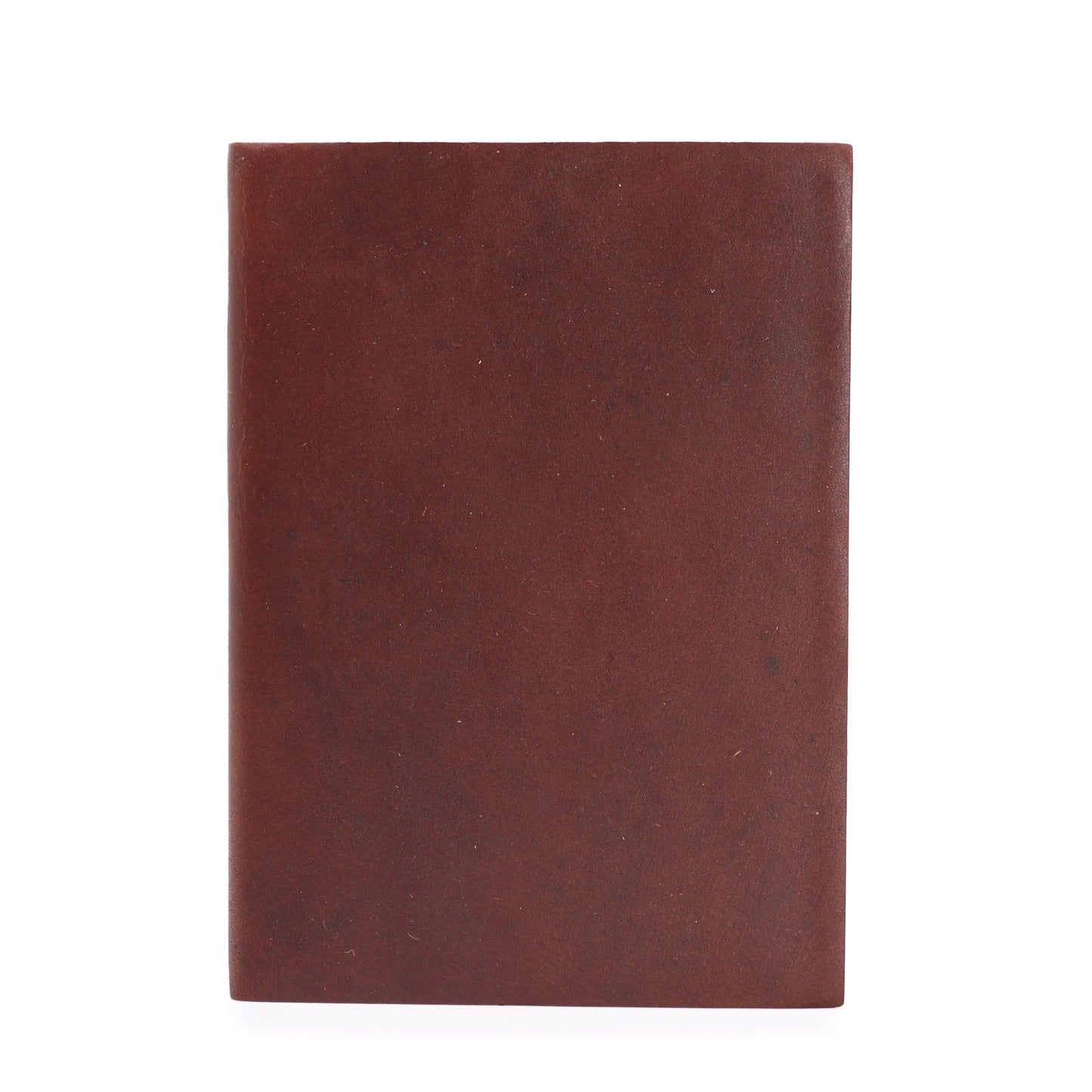Liniertes Ledernotizbuch in Mittel-Dunkel Beige | 18 x 13 cm | 100 Seiten