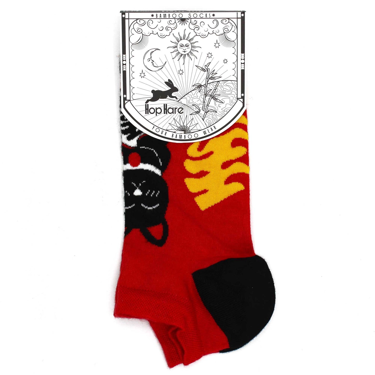 Bambus Socken mit Lucky Cat Motiv – Weicher Alltagsbegleiter