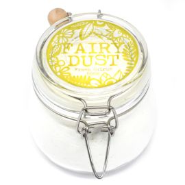 Fairy Dust Badezauber Pulver - Frische Zitrusnote, 500g im Glas