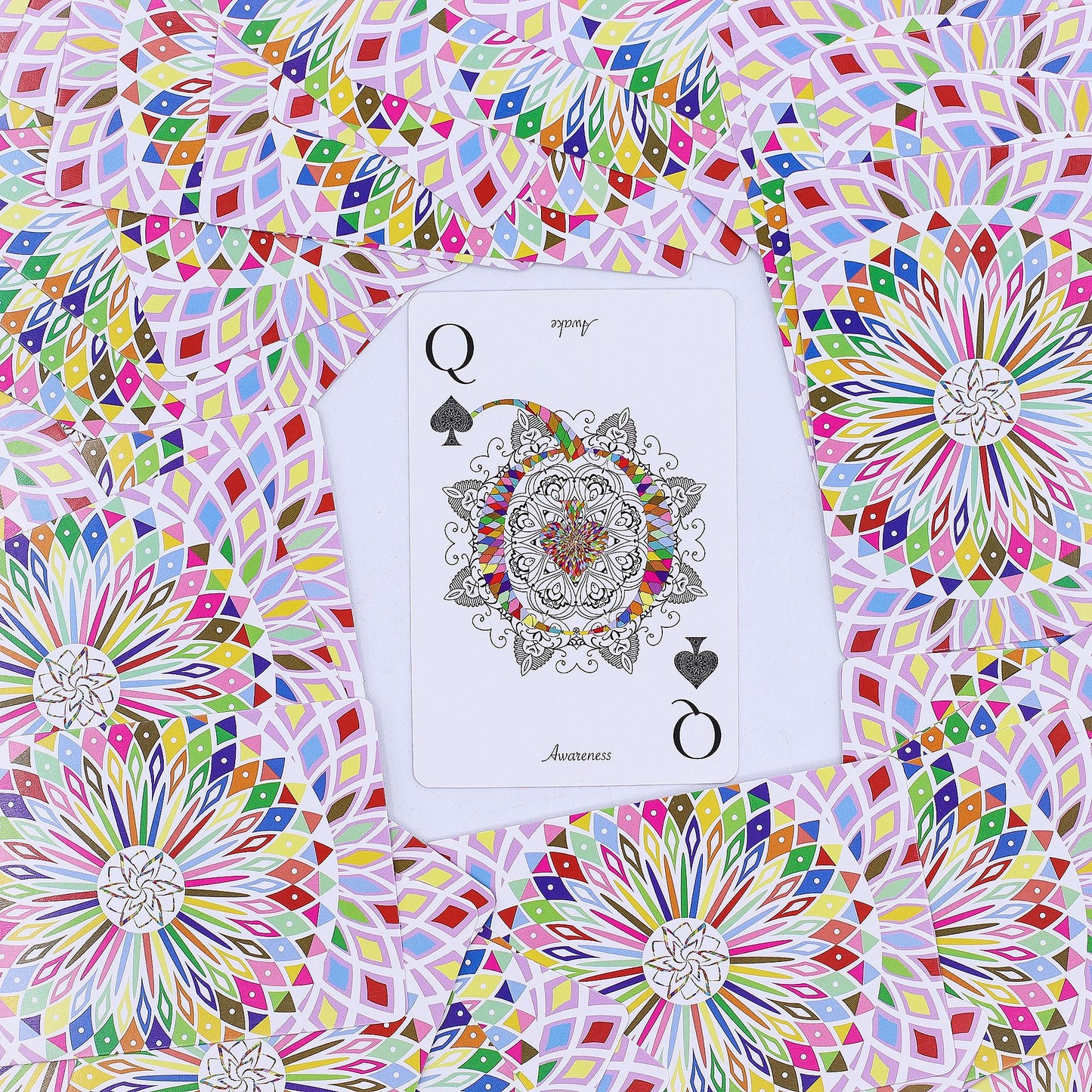 Kaleidoskop Mandala Karten – 54-teiliges Set für Spiel & Inspiration
